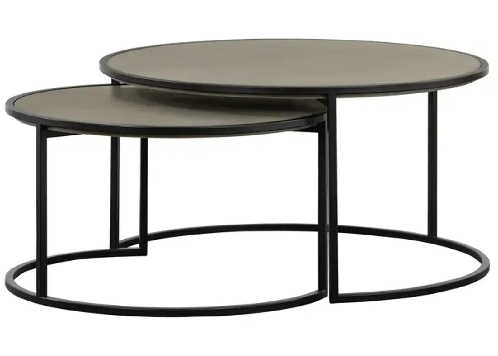 Rina 2 Piece Nesting Coffee Table Set