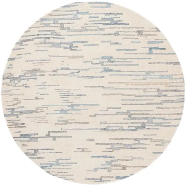 RENEWAL Hand Tufted 6' x 6' Round area rug