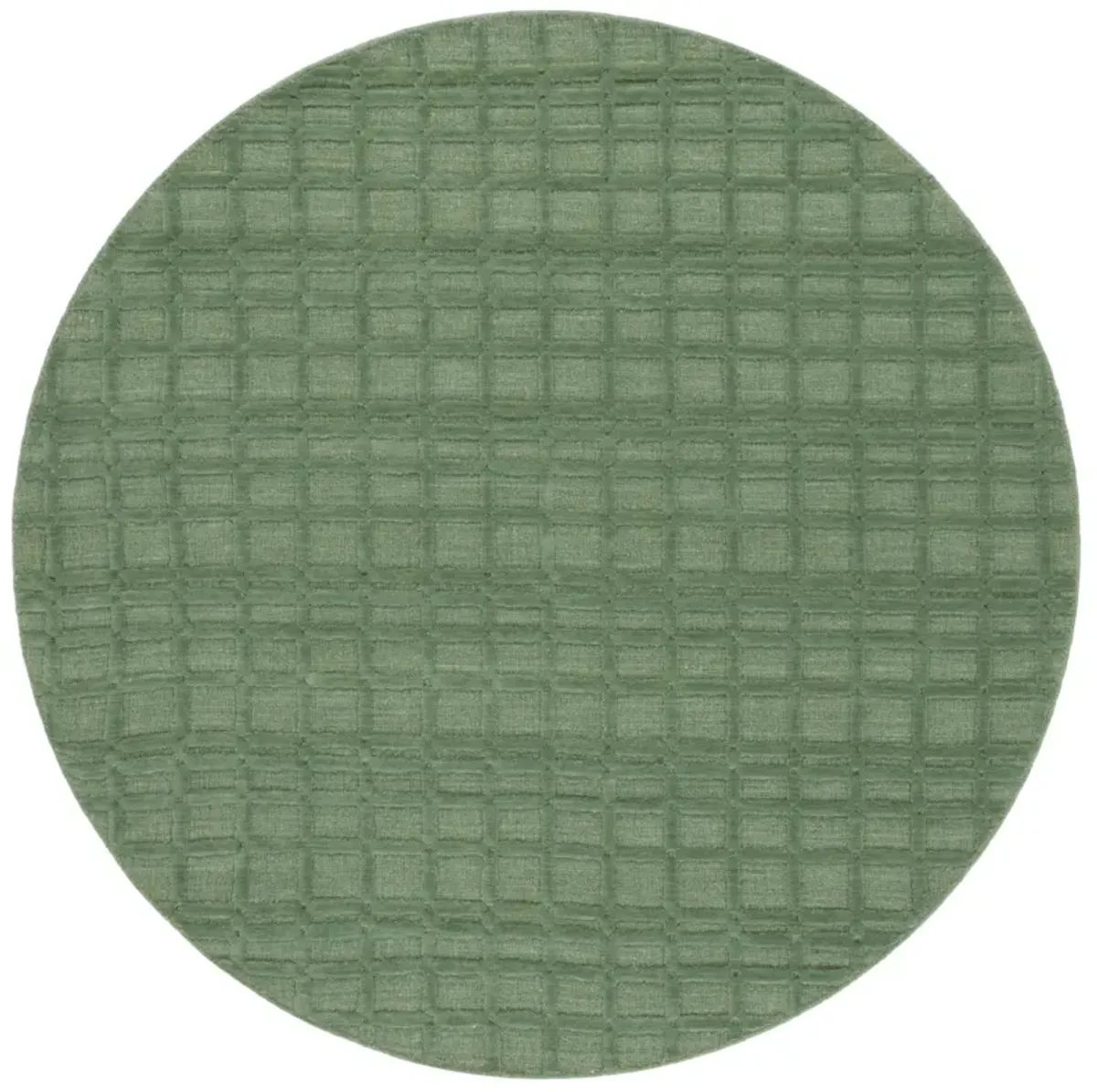 IMPRESSION 312 GREEN 6' x 6' Round Round Rug