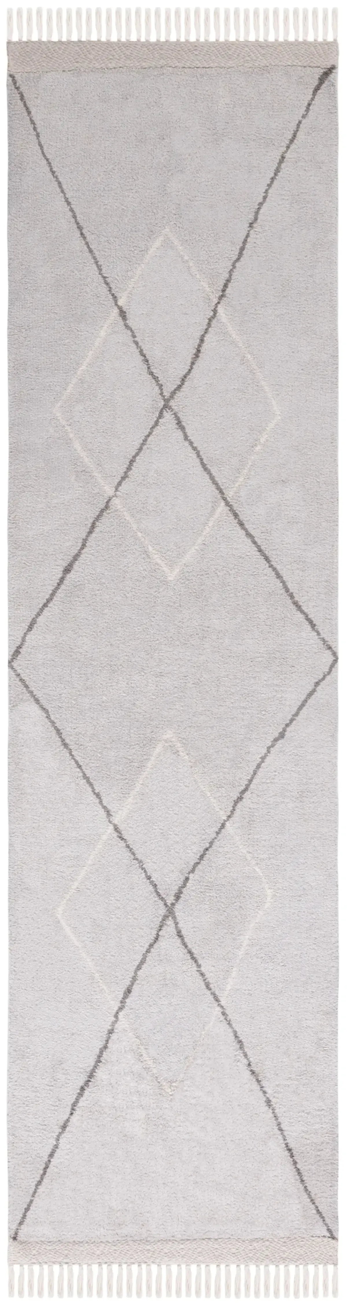 EASY CARE 210 GREY  2'-3' x 11' Runner Rug