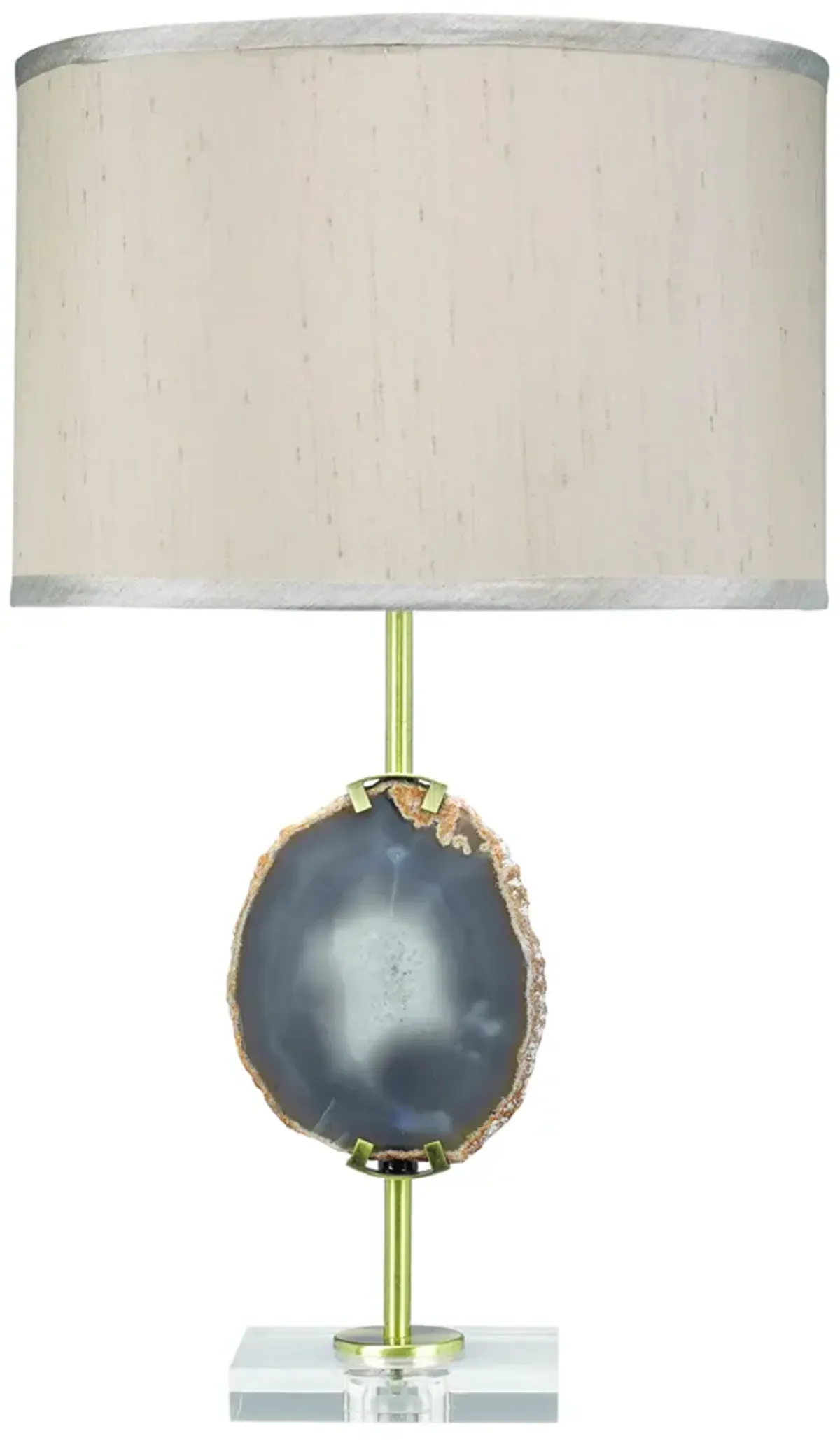 Agate Slice Table Lamp