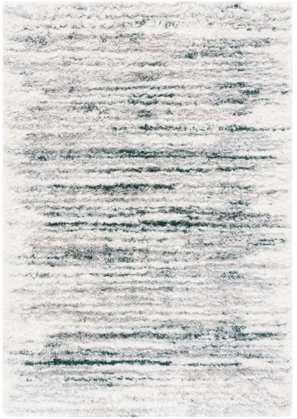 FONTANA SHAG 850 IVORY  3' x 5' Small Rectangle Rug