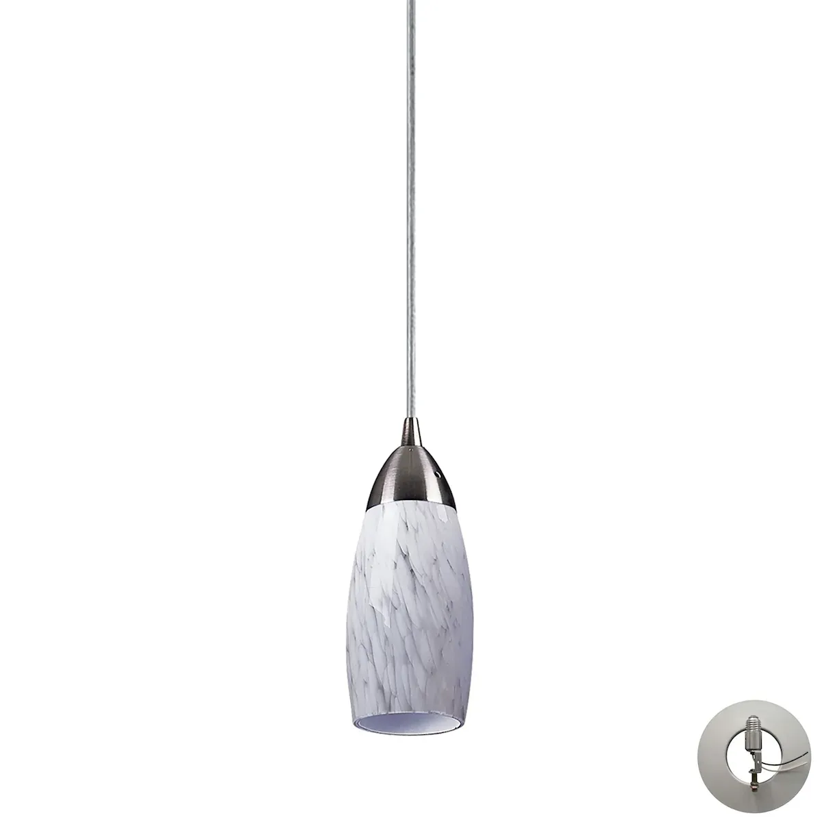 Milan Configurable Multi Pendant - Satin Nickel