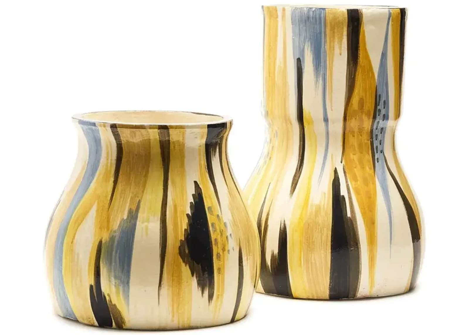 S2 Multi Colored Striations Vase