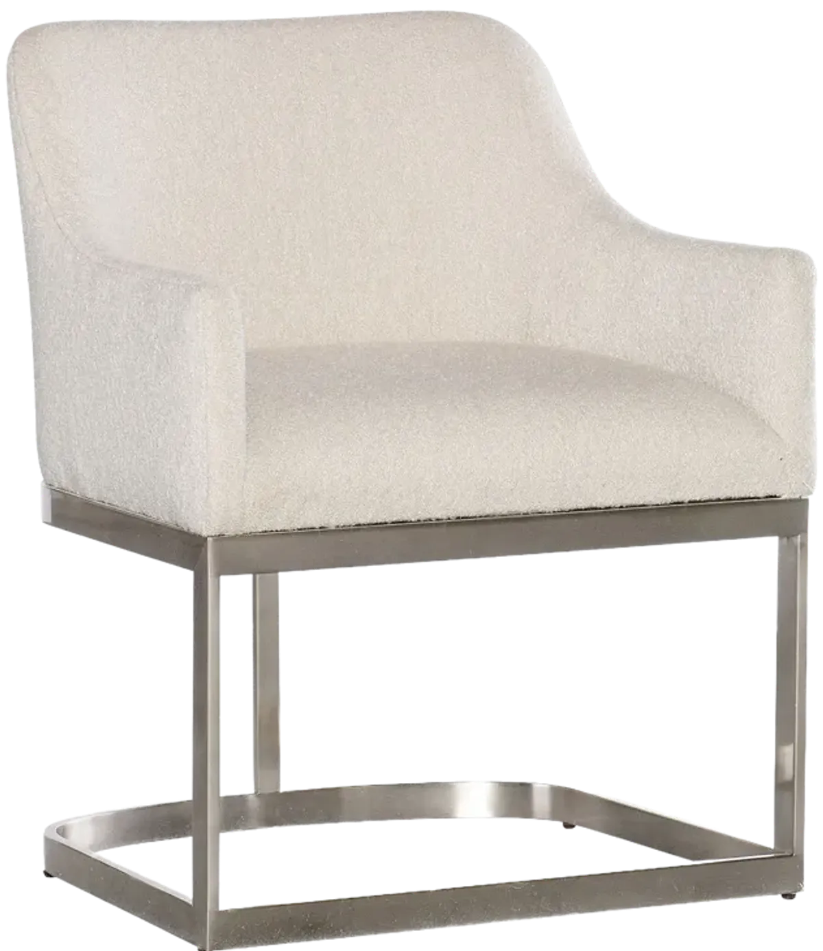 Modern Mood Upholstered Arm Chair w/Metal Base