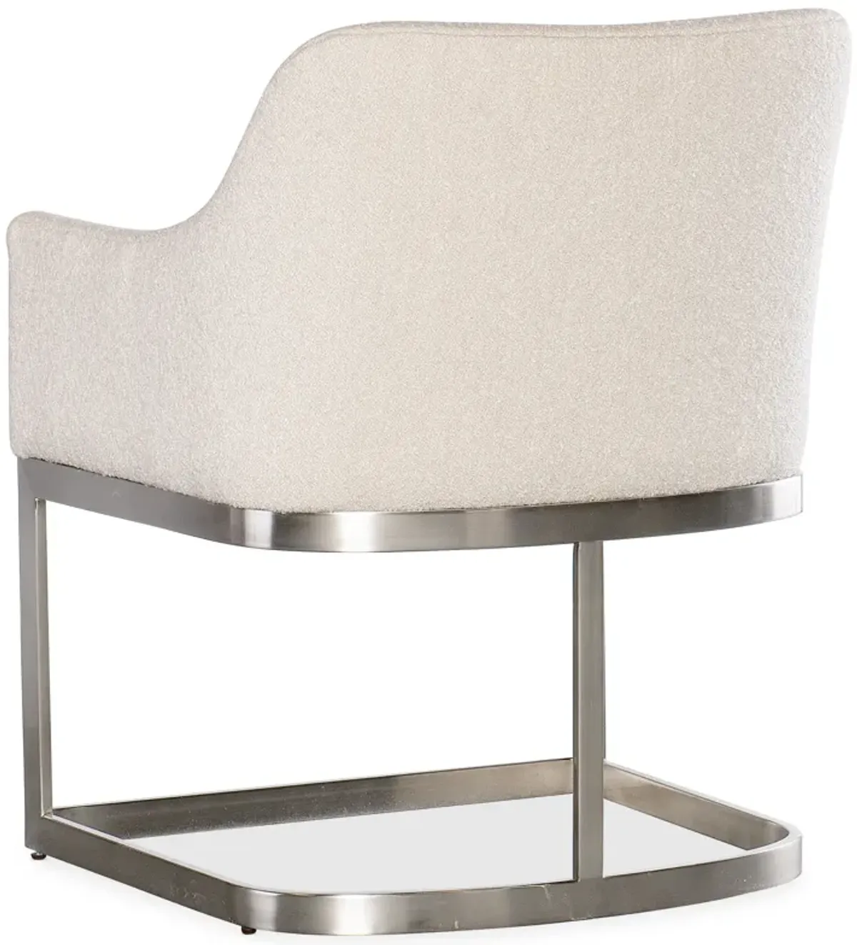 Modern Mood Upholstered Arm Chair w/Metal Base