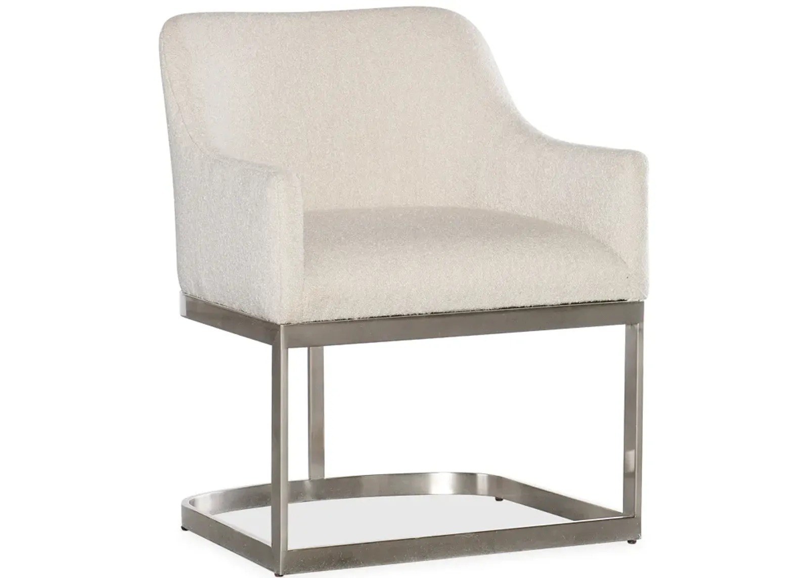 Modern Mood Upholstered Arm Chair w/Metal Base