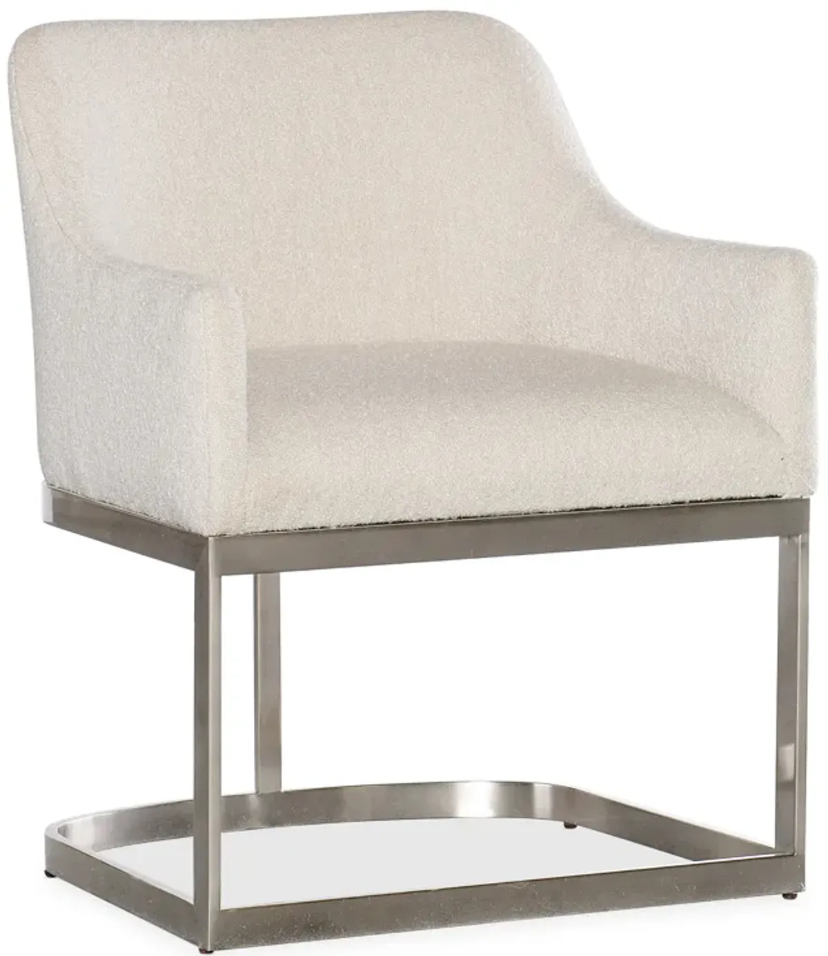 Modern Mood Upholstered Arm Chair w/Metal Base