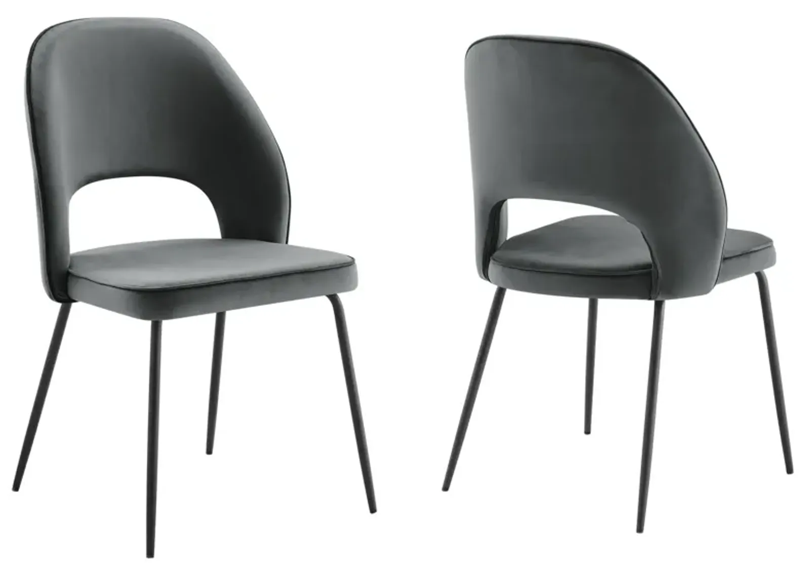 Nico Performance Velvet Dining Chair Set of 2