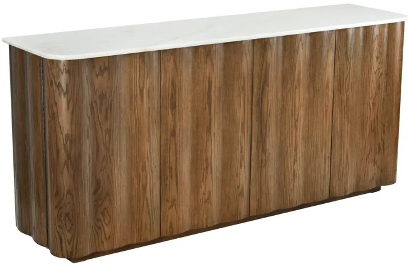 Woodside Credenza - Medium Oak