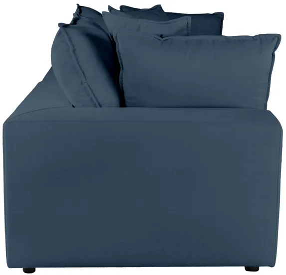 Cali Navy Modular Loveseat