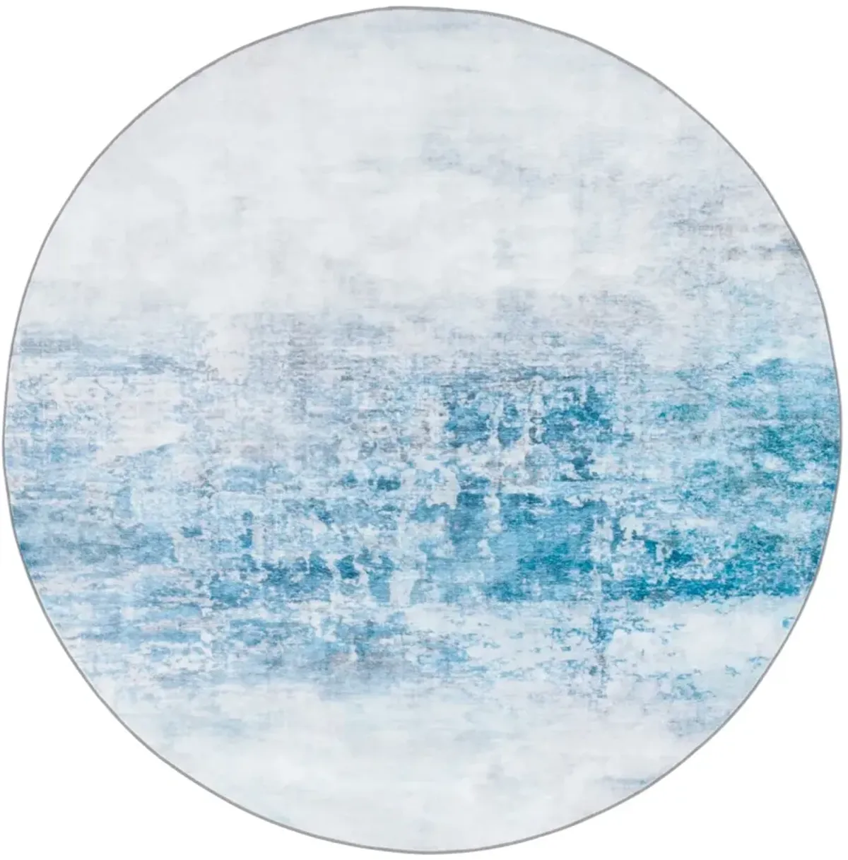 SANTA MONICA 833 GREY  6' x 6' Round Round Rug