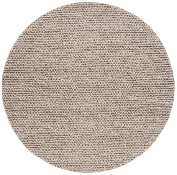 NATURA 620 BROWN 8' x 8' Round Round Rug