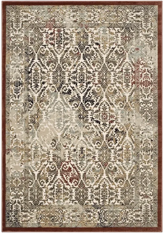 Hester Ornate Turkish 8x10 Vintage Area Rug