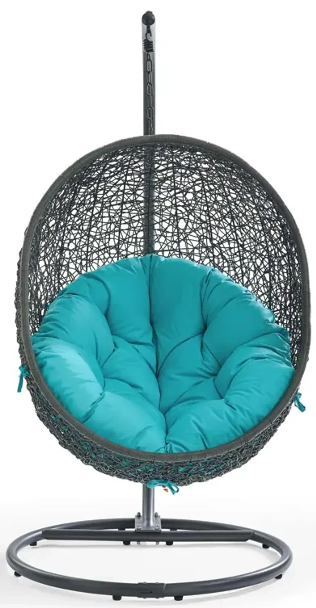 Hide Outdoor Patio Swing Chair With Stand