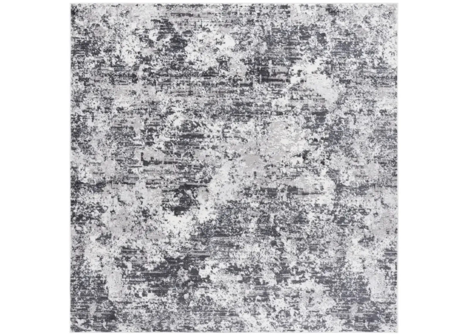 AMELIA 705 CHARCOAL  6'-7' X 6'-7' Square Square Rug