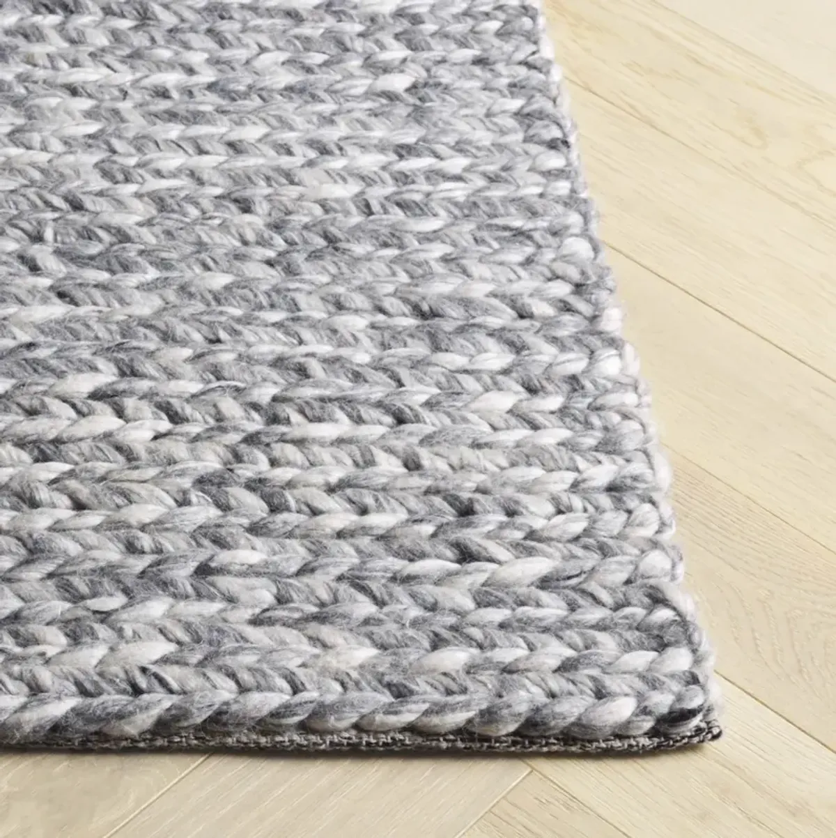 NATURA 254 GREY  6' x 6' Square Square Rug