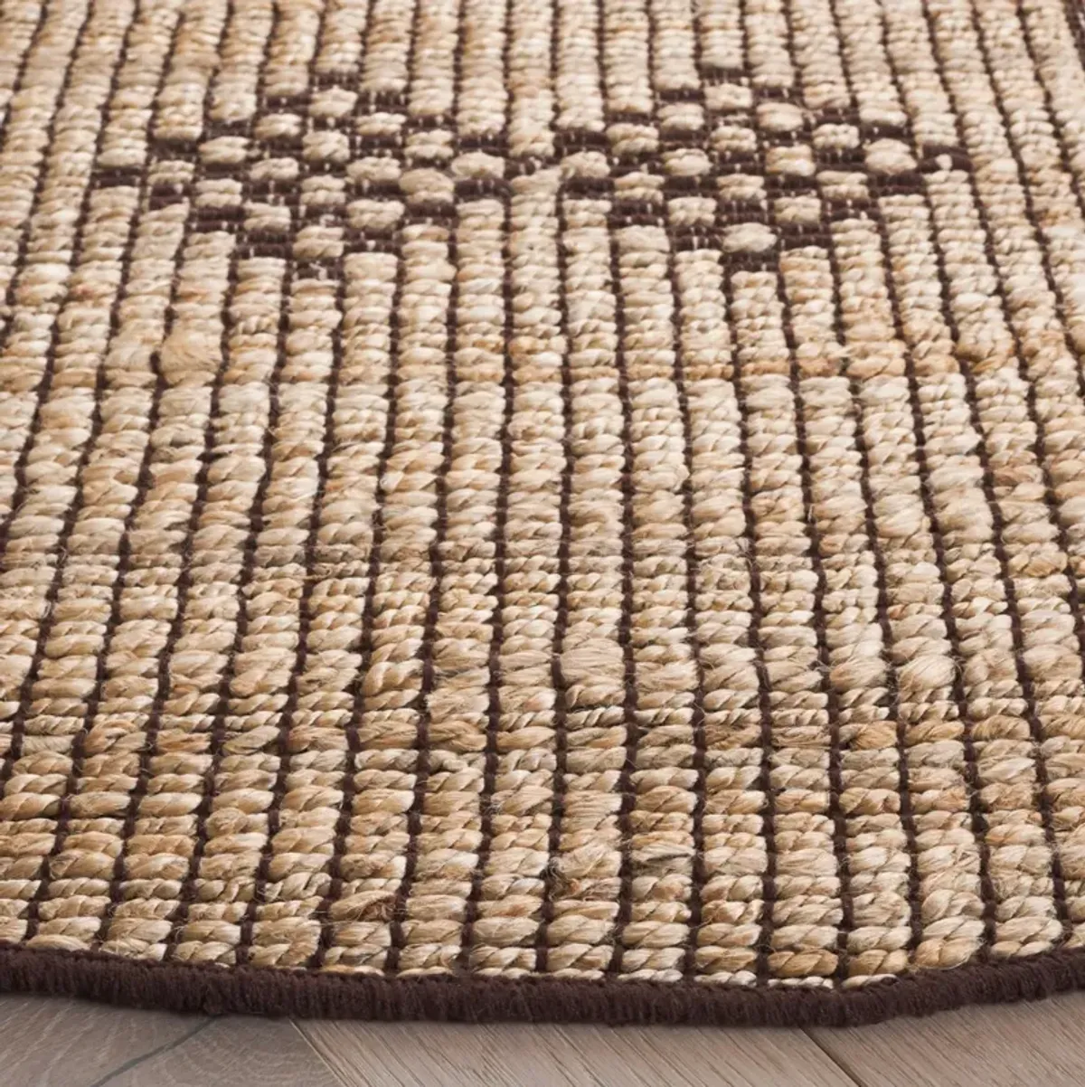 NATURAL FIBER 899 NATURAL  6' x 6' Round Round Rug