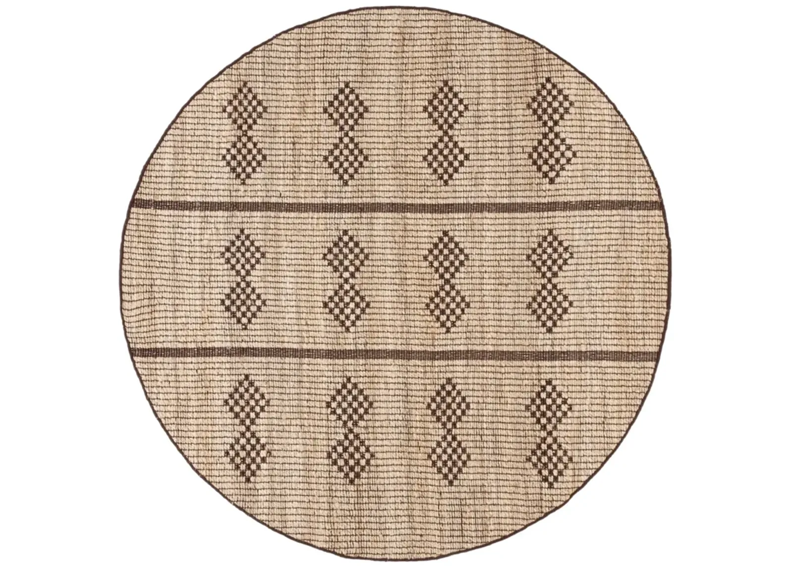 NATURAL FIBER 899 NATURAL  6' x 6' Round Round Rug