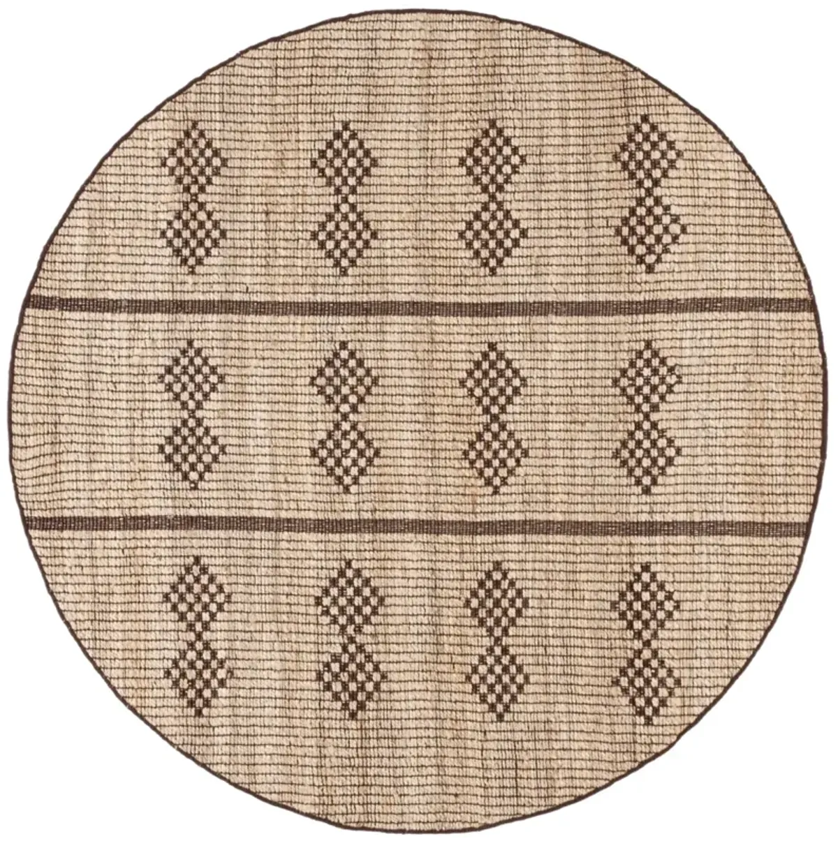 NATURAL FIBER 899 NATURAL  6' x 6' Round Round Rug