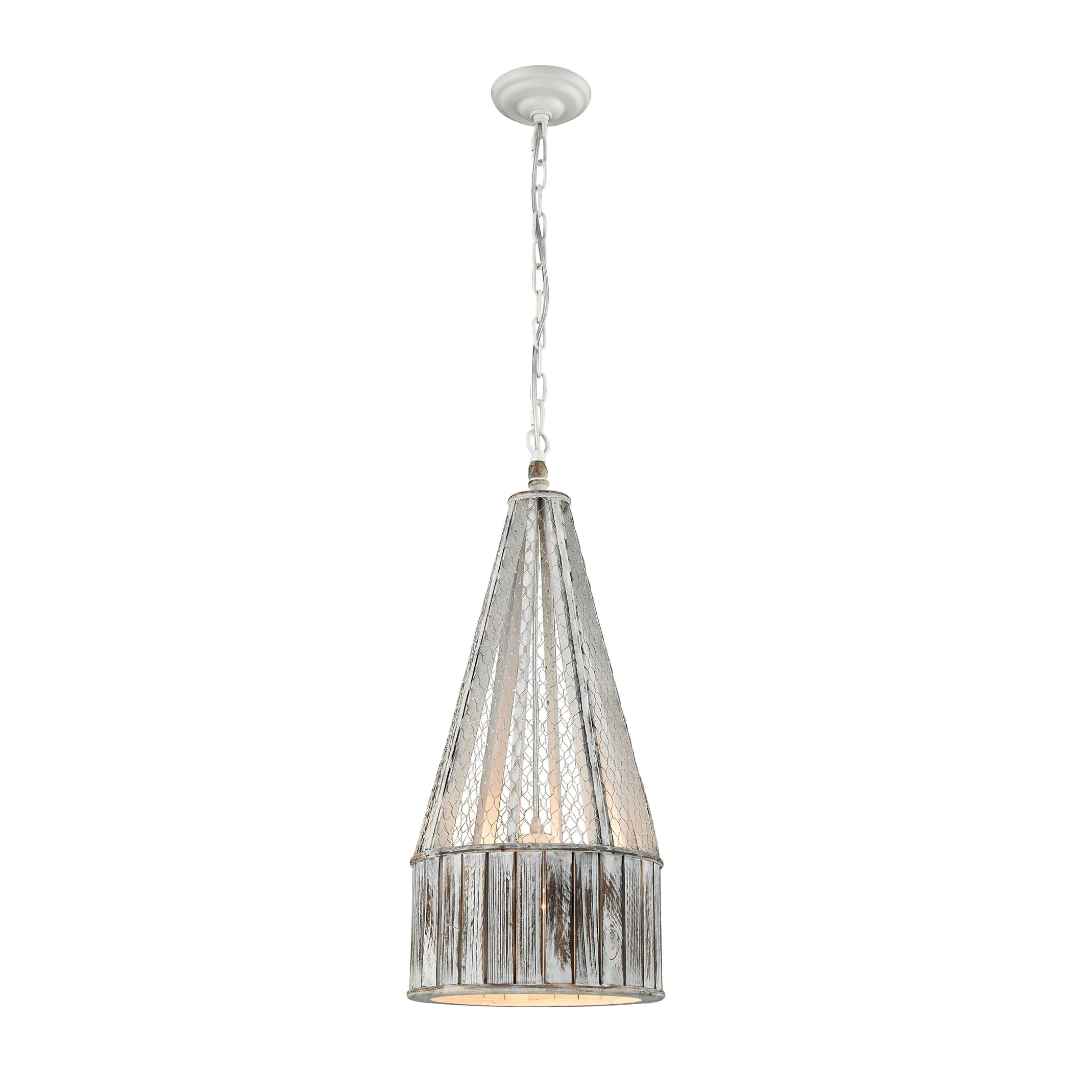 Pennant Point 12" Wide 1-Light Mini Pendant - Natural