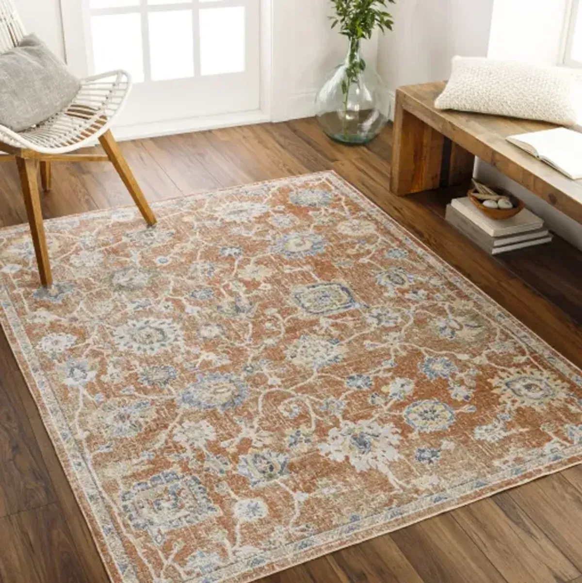 Lillian LLL-2326 7'10" x 10' Machine Woven Rug