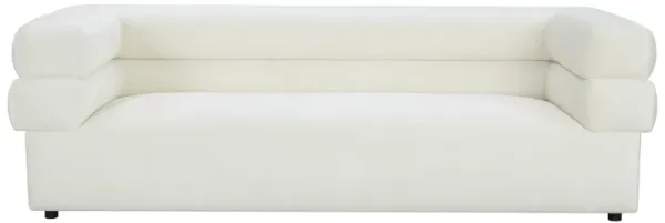 Elsa Cream Velvet Sofa by Inspire Me! Home D�cor