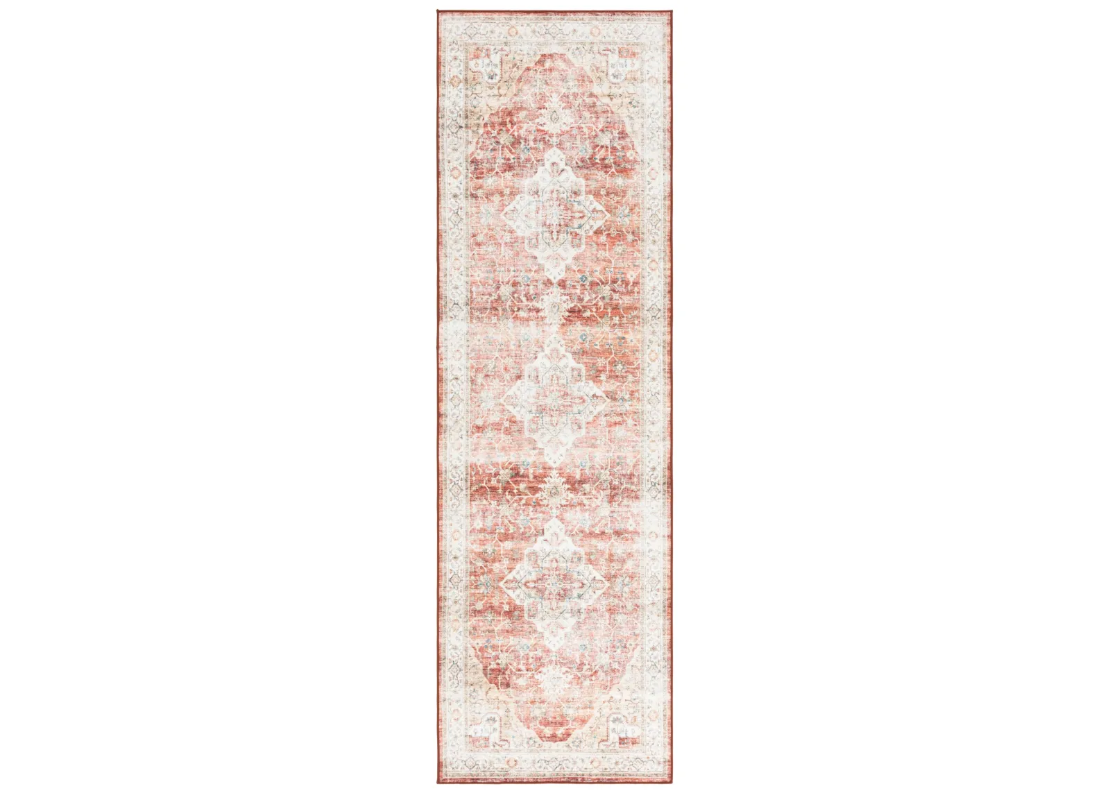 ARIZONA 556 RUST  2'-6' x 8' Runner Rug