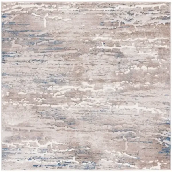 PRESTIGE 122 Blue 6'-7' X 6'-7' Square Square Rug