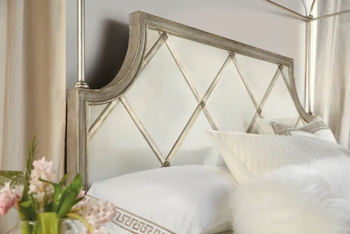 Sanctuary Diamont Canopy King  Panel Bed