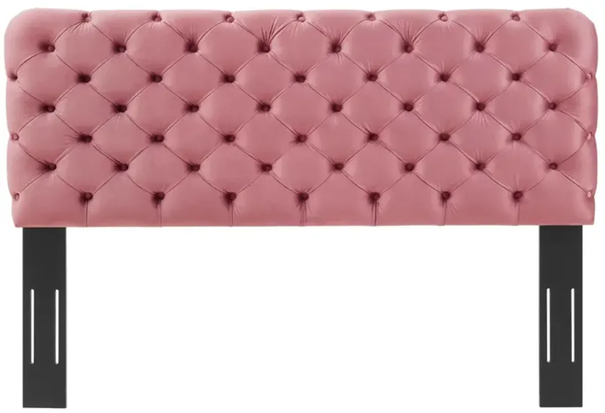 Lizzy Tufted Full/Queen Performance Velvet Headboard