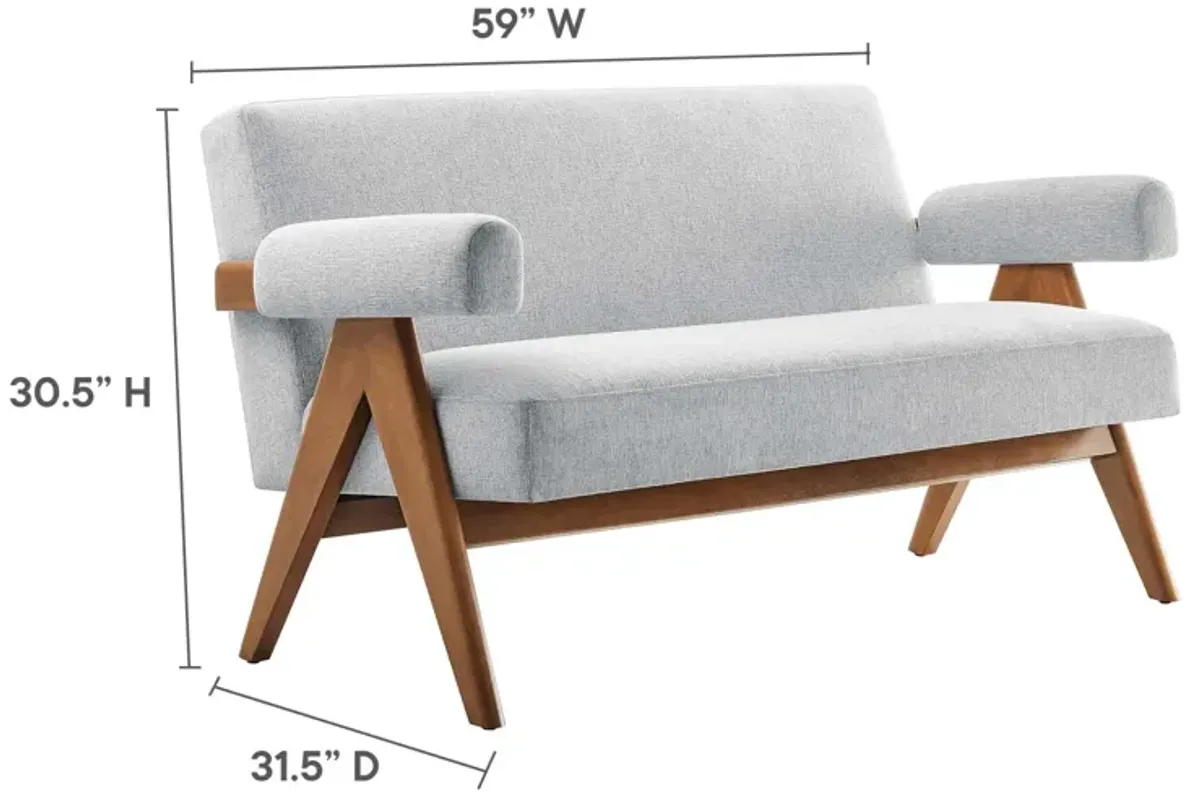 Lyra Fabric Loveseat