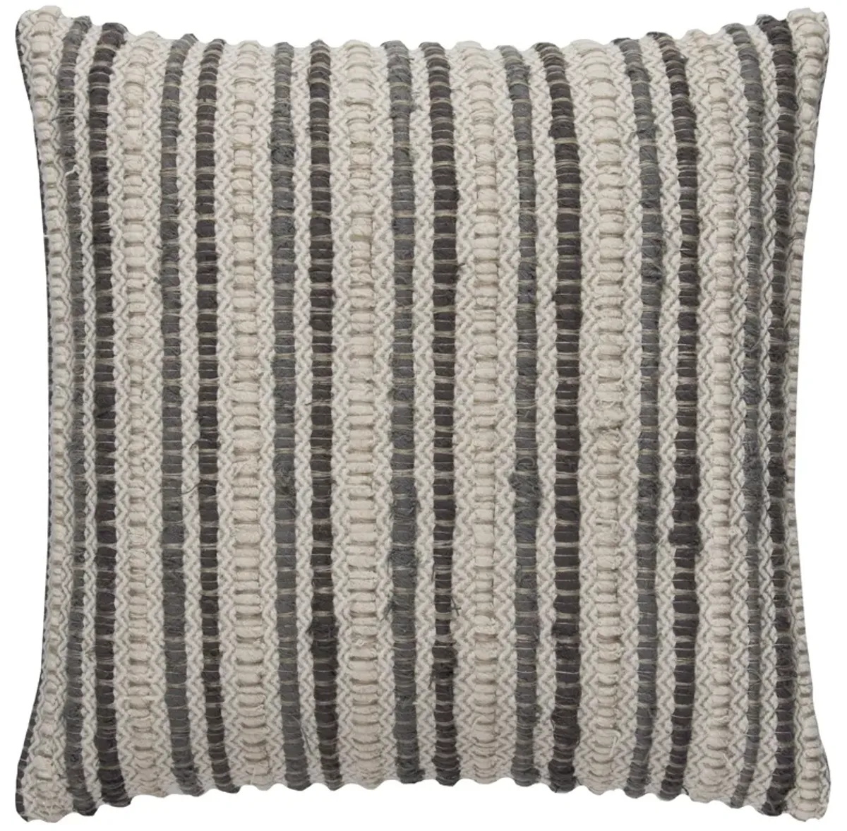 Stripe Gray Pillow