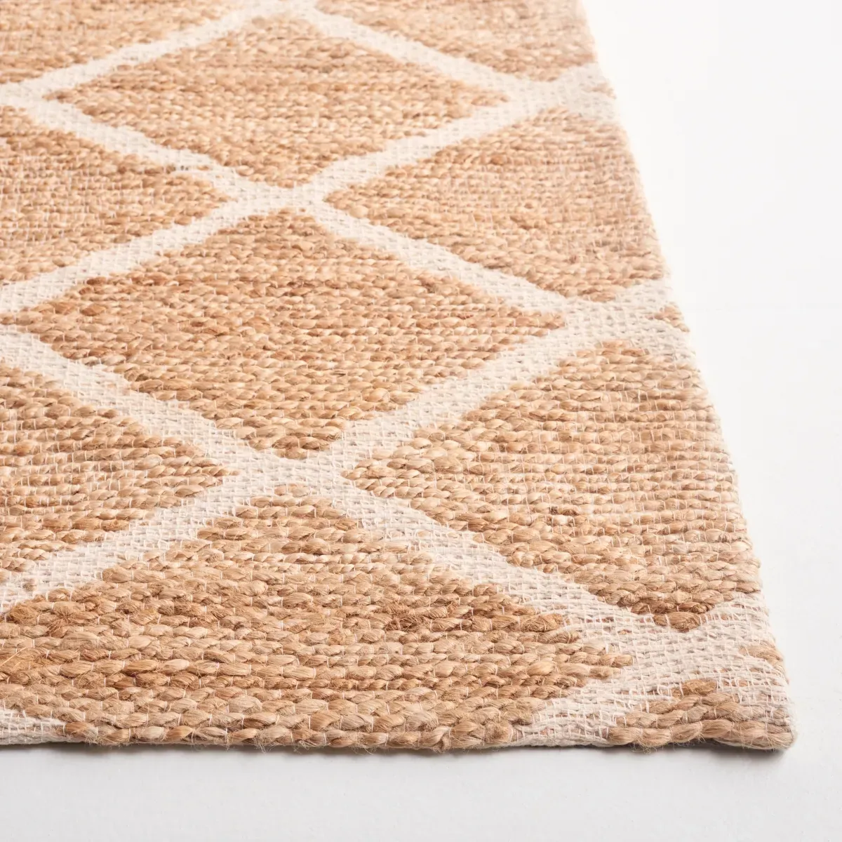 NATURAL FIBER 657 NATURAL  6'-6' x 6'-6' Square Square Rug