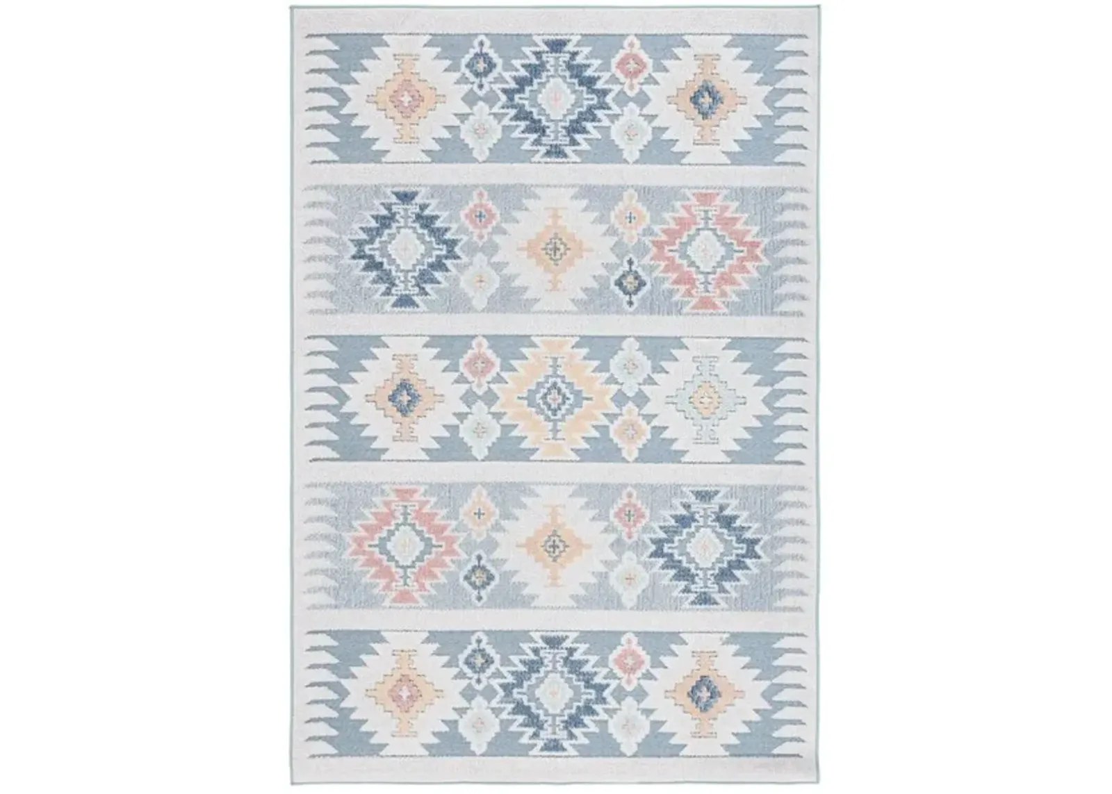 SARASOTA 114 Blue  4'-5' x 6'-5' Medium Rectangle Rug