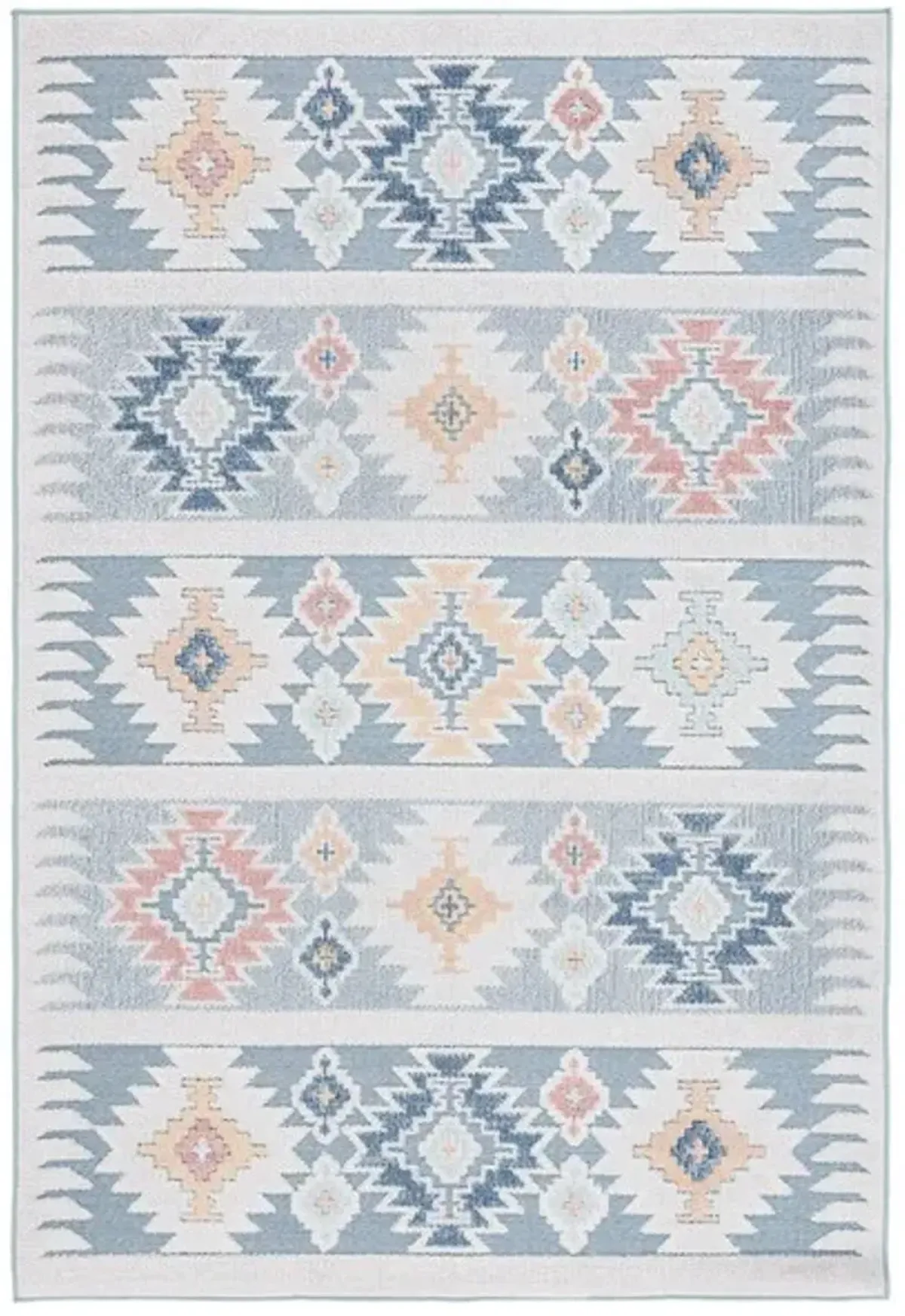 SARASOTA 114 Blue  4'-5' x 6'-5' Medium Rectangle Rug