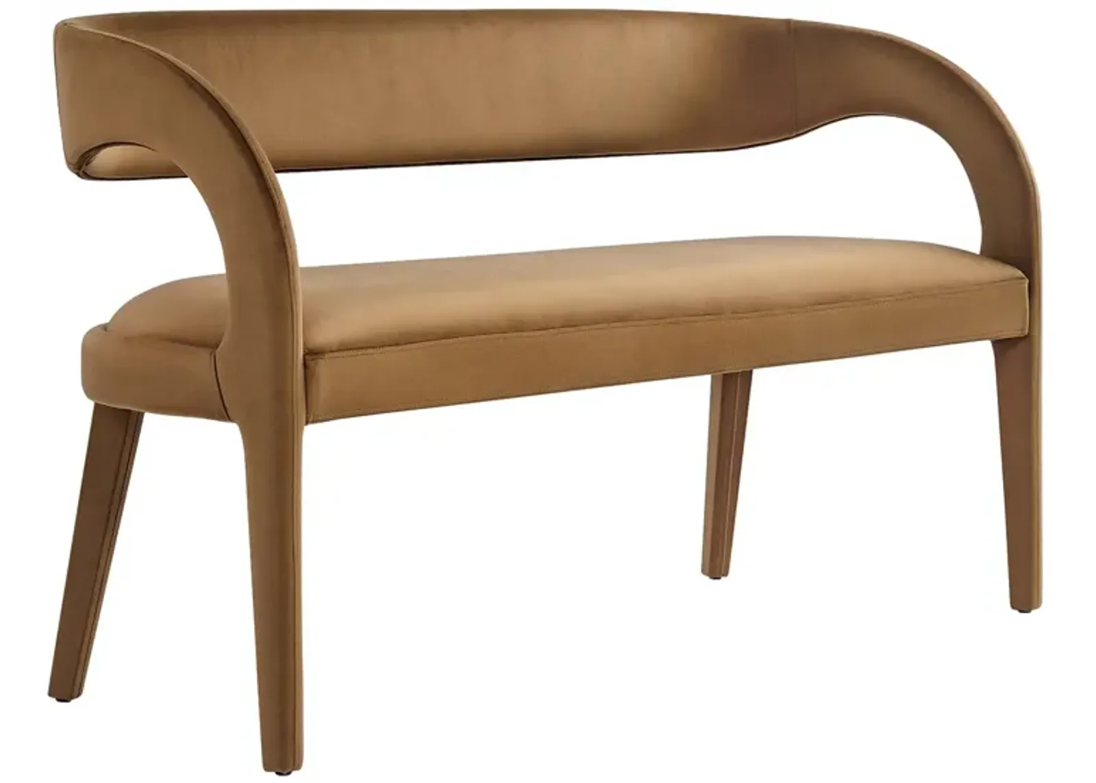 Pinnacle Performance Velvet Accent Bench