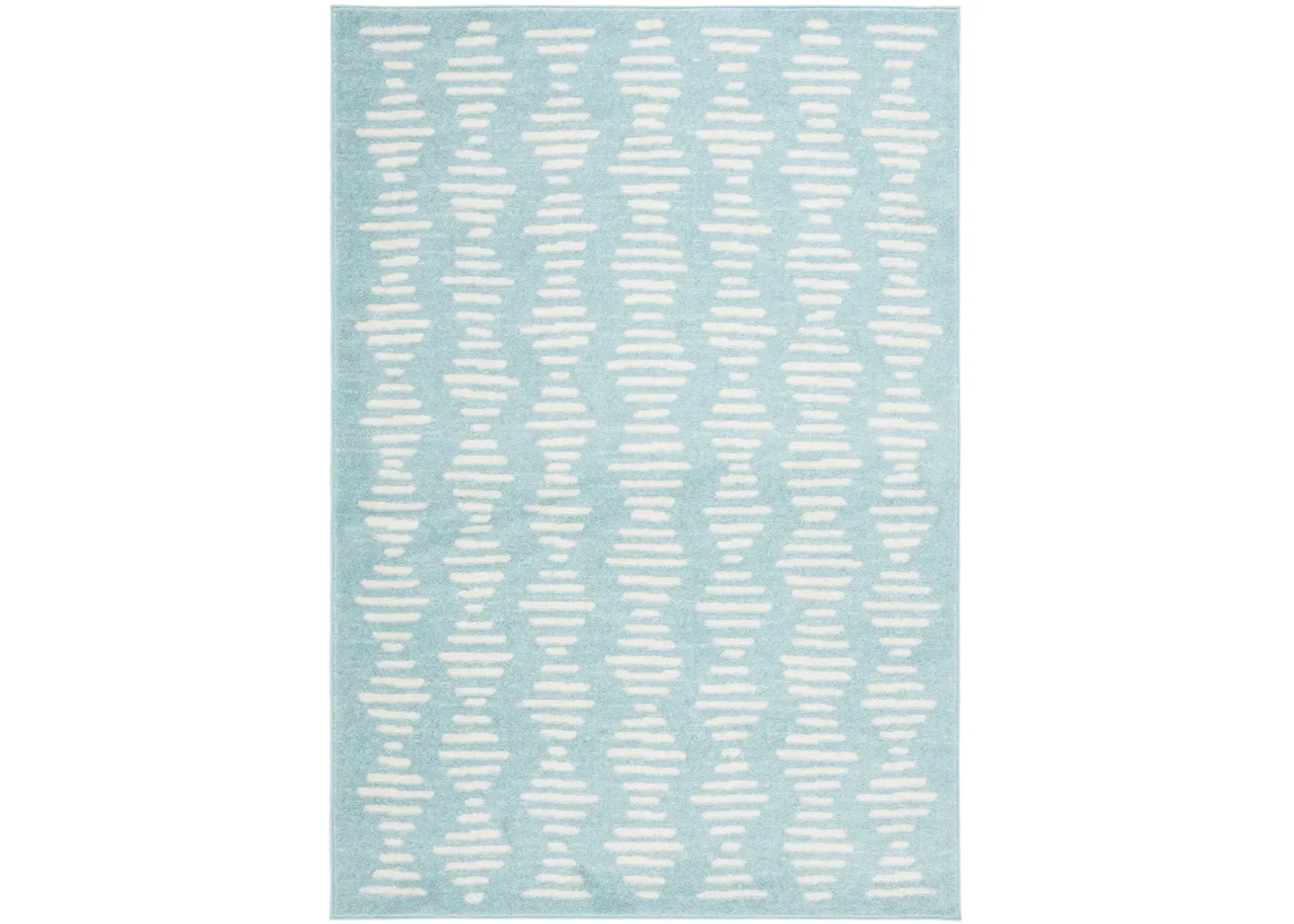 TULUM 644 TURQUOISE  4'-5' x 6'-5' Small Rectangle Rug