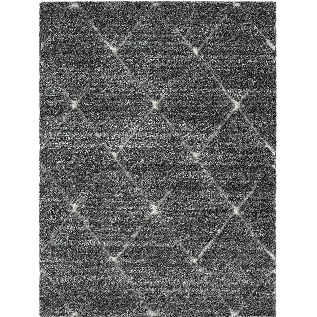 Madison Park Sophie Grey/Cream Talas Trellis Area Rug in Grey and Cream