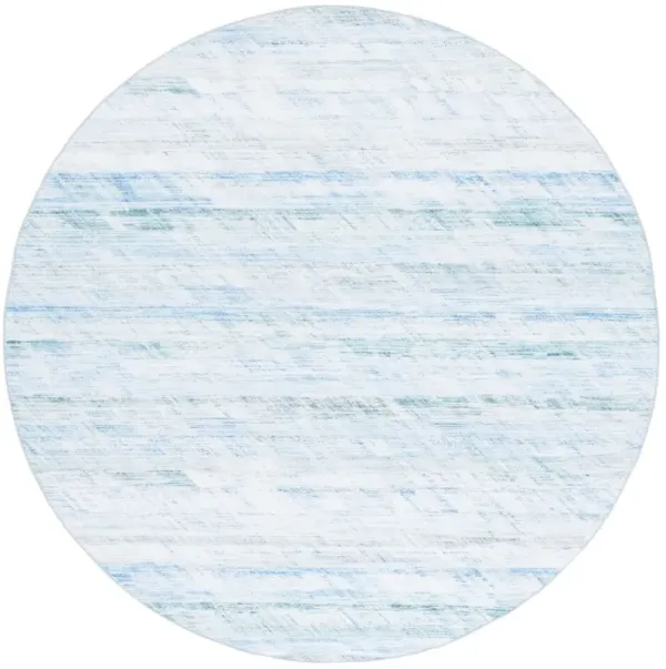 MALIBU 919 GREY  6' x 6' Round Round Rug