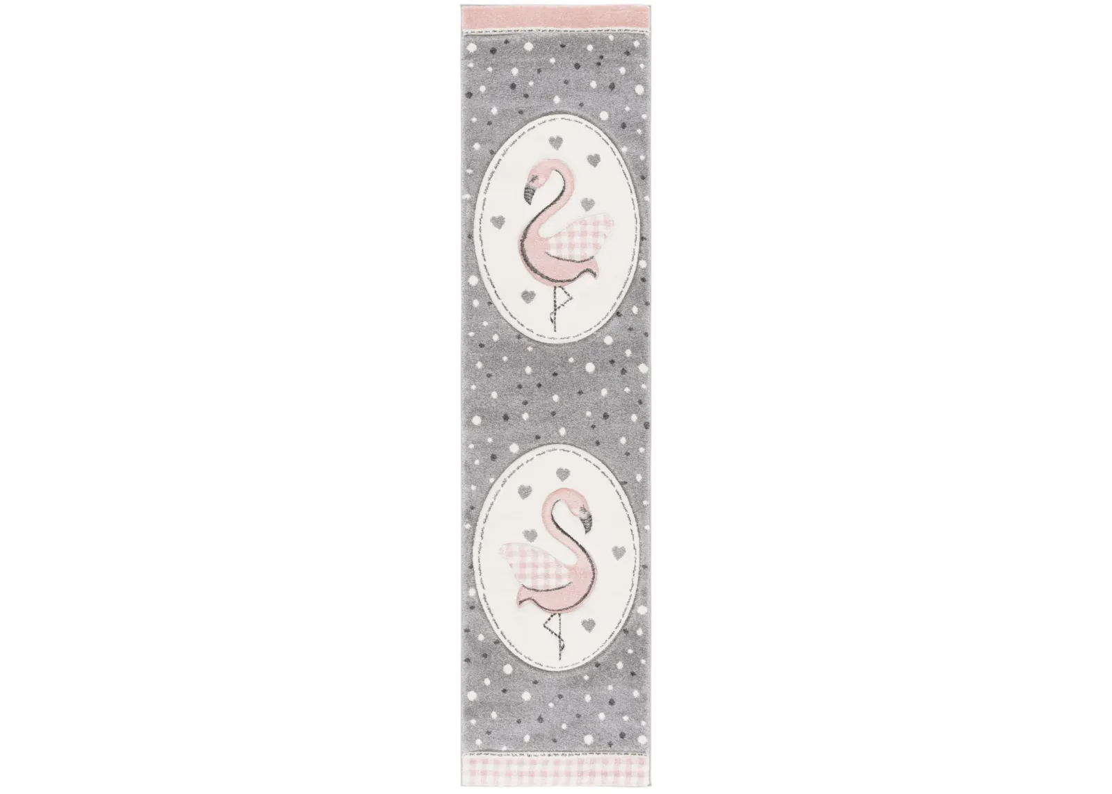 CAROUSEL KIDS 154 PINK  2' x 8' Runner Rug