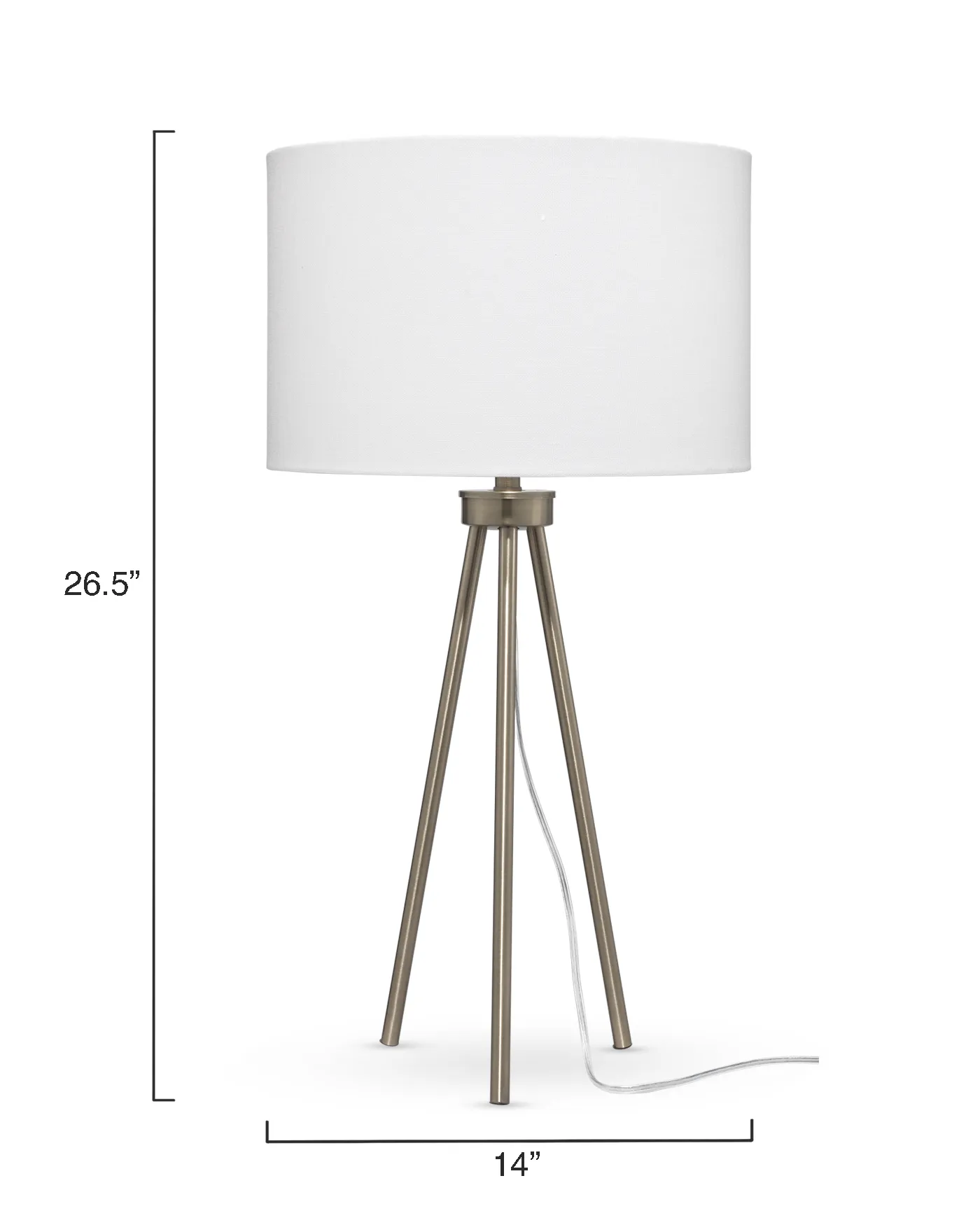 Tri-pod Table Lamp