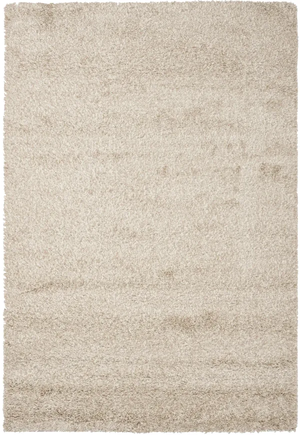 SANTA MONICA SHAG 725 BEIGE 11' x 15' Large Rectangle Rug