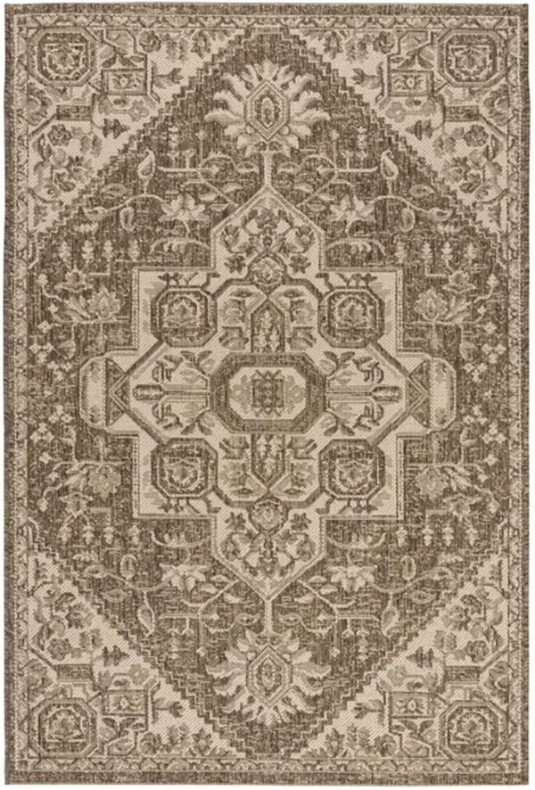 LINDEN 138 Collection LND138A-6 Cream / Beige 6'-7" X 9'-2"