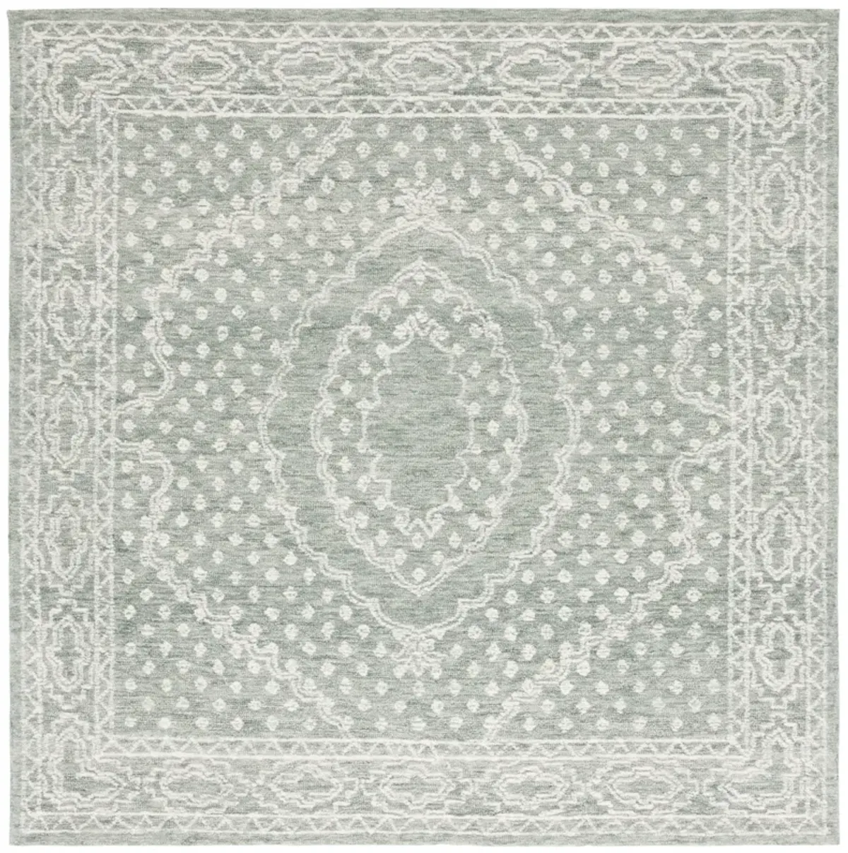 EBONY Hand Tufted 6' x 6' Square area rug