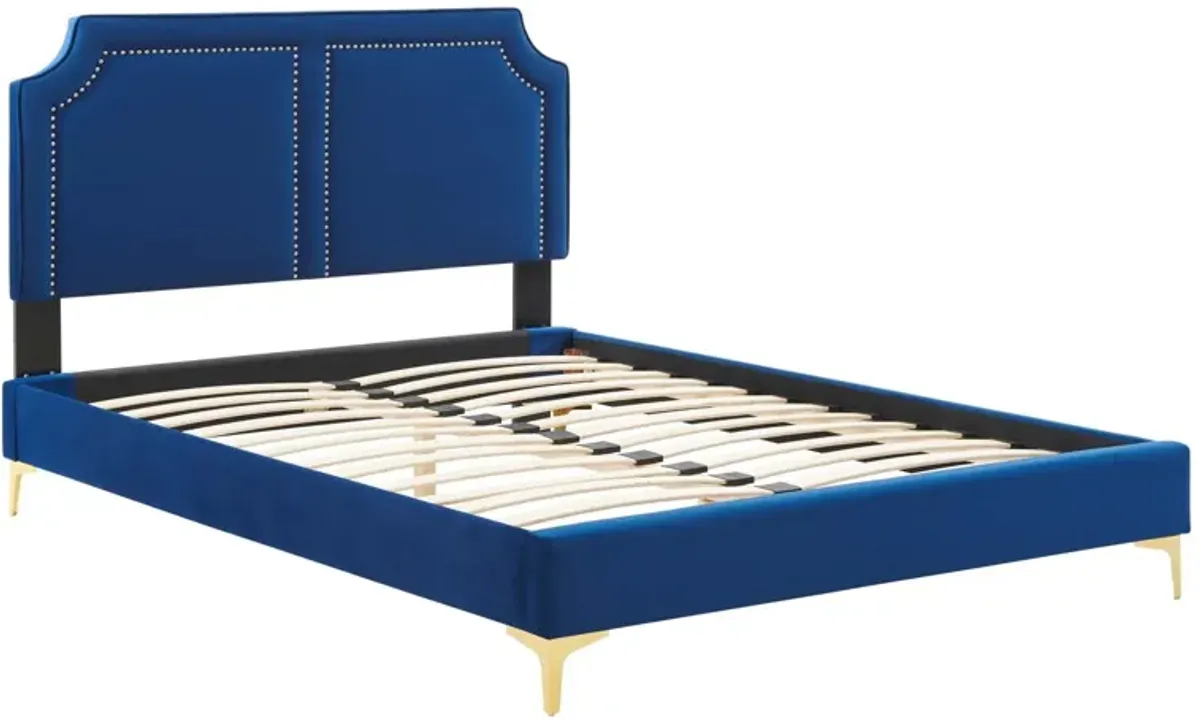 Novi Performance Velvet Full Bed