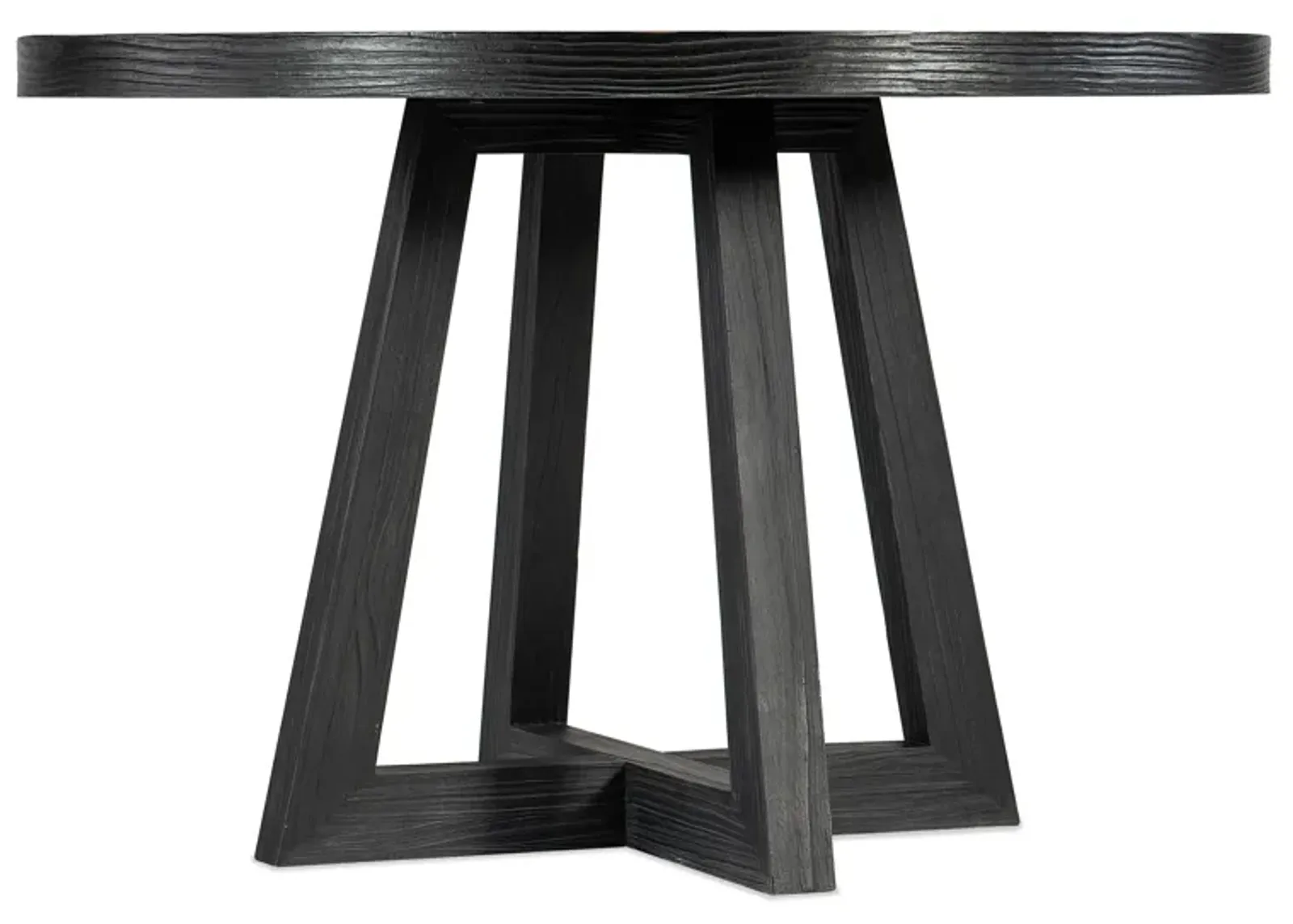 Chapman Shou Sugi Ban Petite Round Dining Table