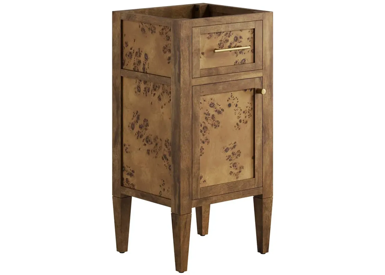 Elysian 18" Wood Bathroom Vanity Cabinet (Sink Basin Not Included)