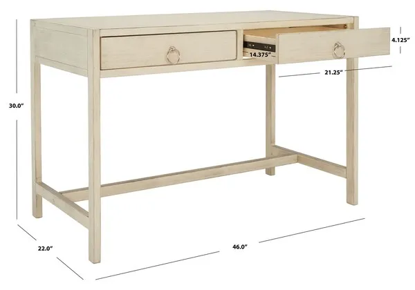 ESTHER 2 DRAWER DESK