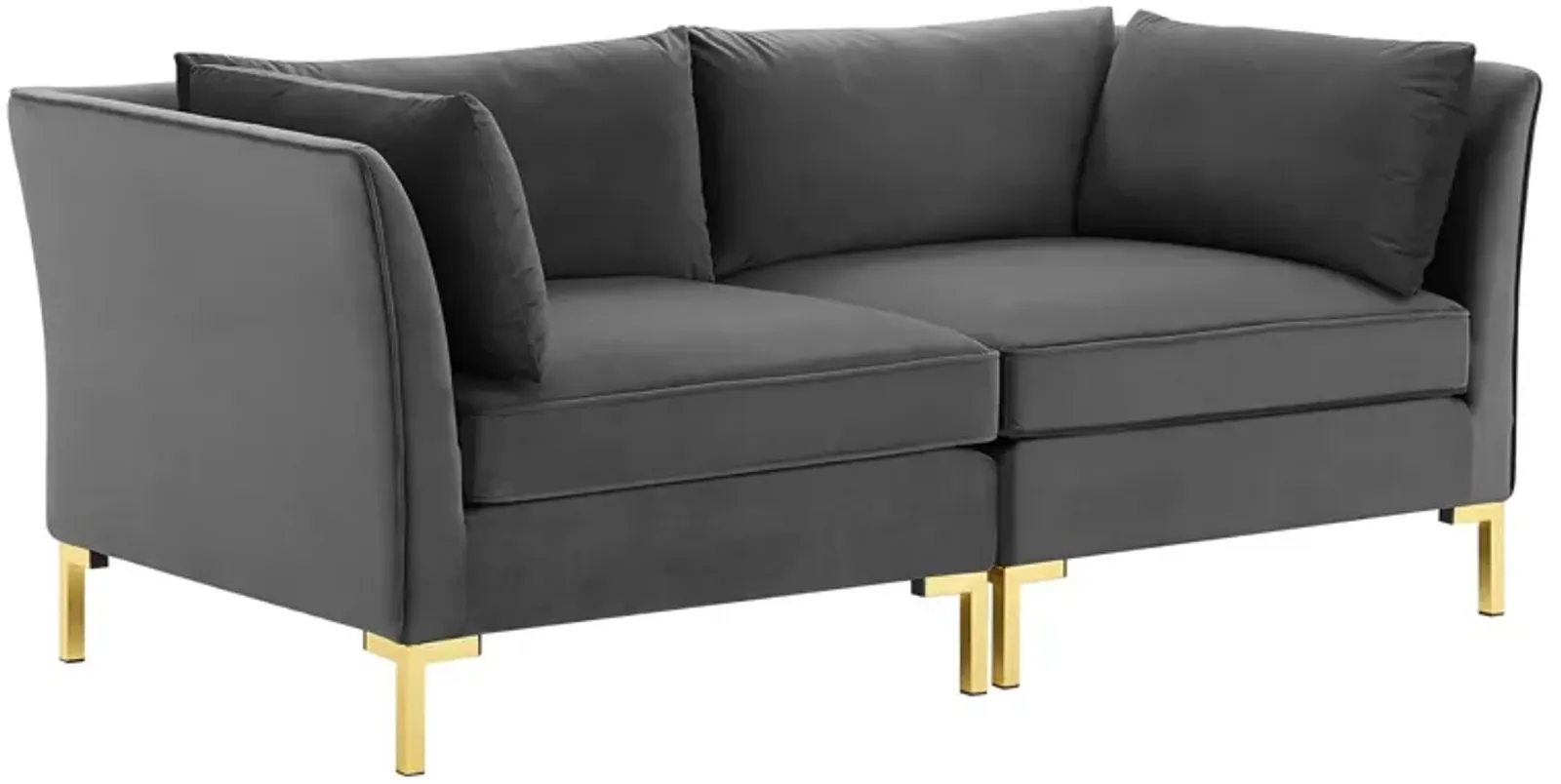 Ardent Performance Velvet Loveseat